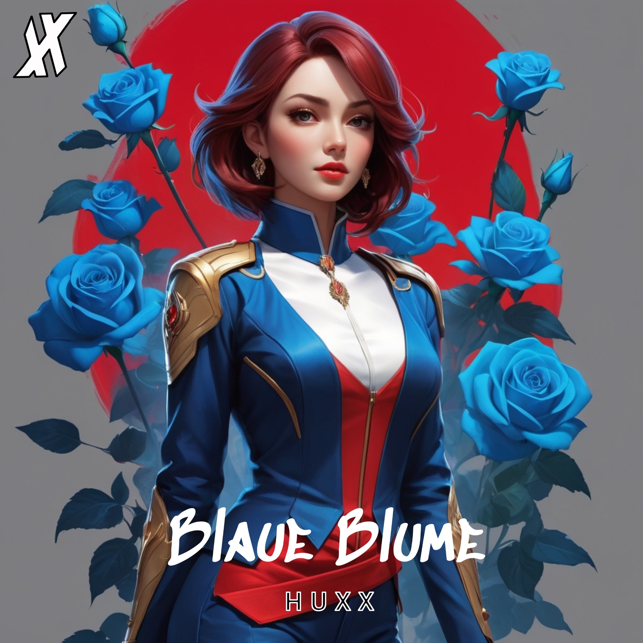 Original HUXX Blaue Blume cover
