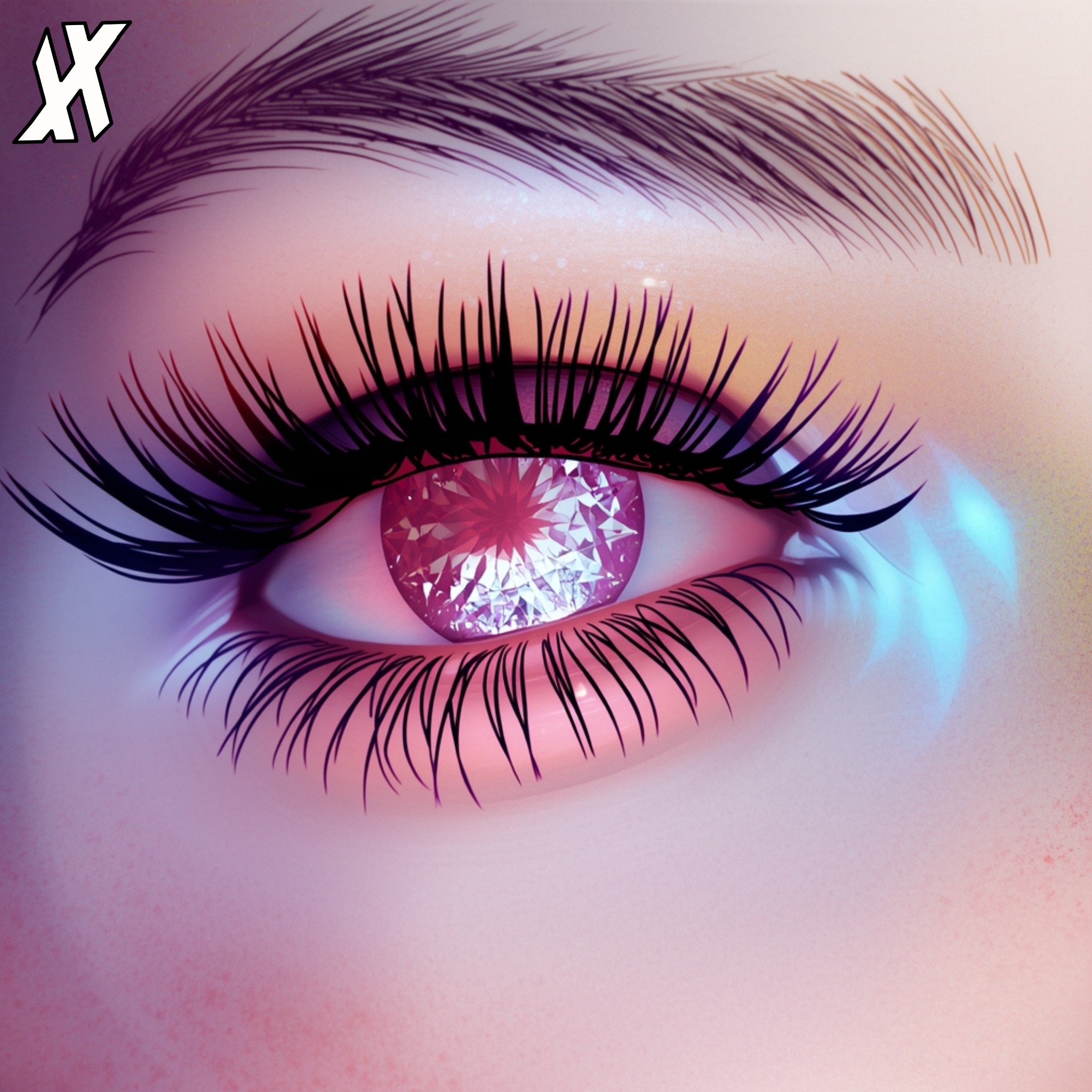 Original HUXX Staring Eyes cover